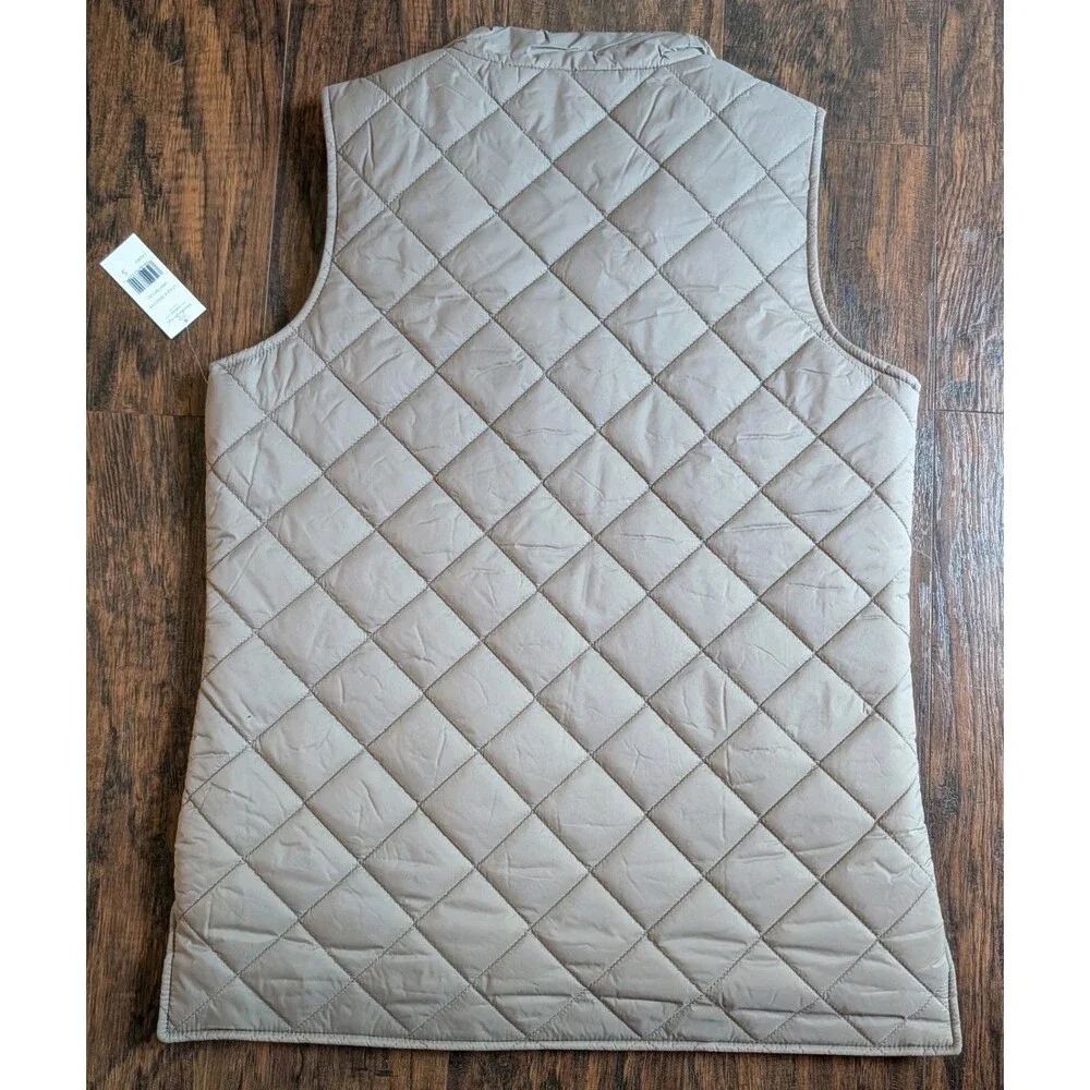 Weatherproof® Vintage Womens Diamond Quilt Vest, Driftwood, Small, NEW!! - Picture 6 of 9